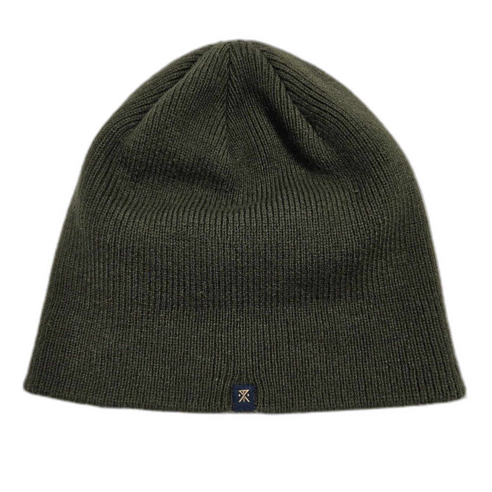 Roark Green Beanie Adult Tight Knit Gorpcore Hiker Winter Hat Casual